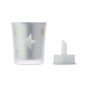 LED tea light candle — LANDLE - Back View