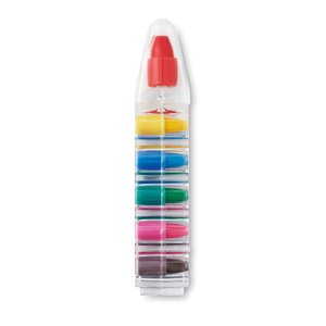 Set of 6 wax crayons