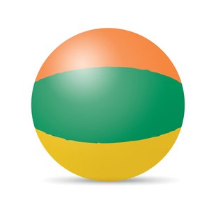 Inflatable beach ball — PLAYTIME - Back View