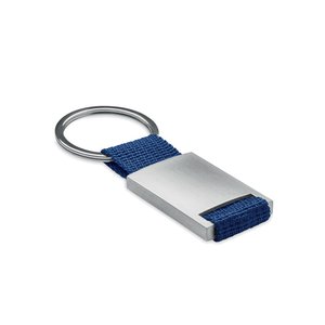 Metal rectangular key ring — TECH