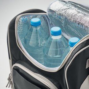 Cooler bag with front pocket — ZIPPER