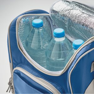 Cooler bag with front pocket — ZIPPER