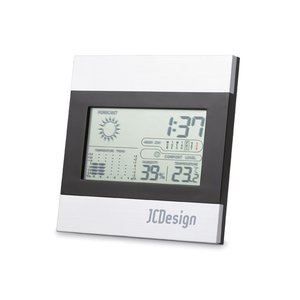 Weather station and clock