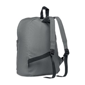 600D polyester backpack — BAPAL - Back View