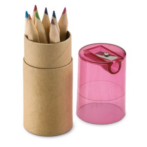 12 coloured pencils — LAMBUT - Back View