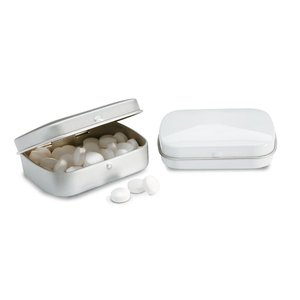 Easy tin silver w/mints — BRISE - Back View