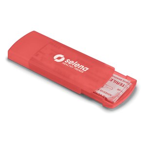 Container with plasters