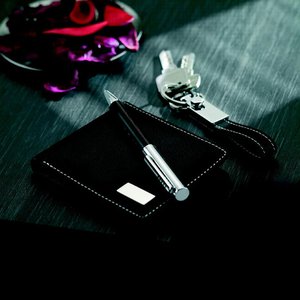 Ball pen key ring and wallet — ELEGANCI