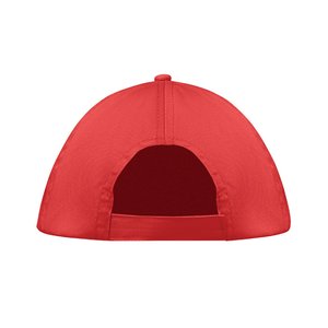5 Panel baseball cap 160 gr/m — BUZZ - Back View