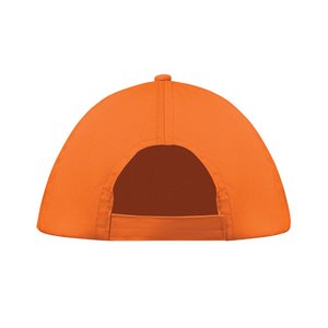 5 Panel baseball cap 160 gr/m — BUZZ - Back View