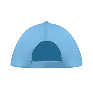 5 Panel baseball cap 160 gr/m — BUZZ - Back View
