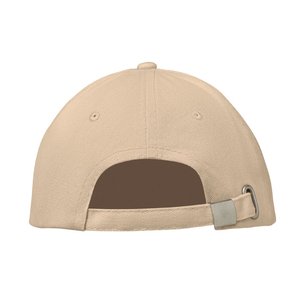 6 Panel baseball cap 260 gr/m — BUFFALO - Back View