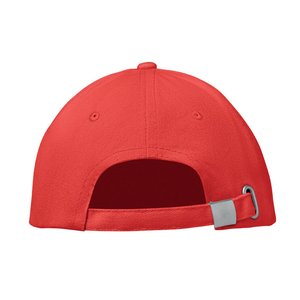6 Panel baseball cap 260 gr/m — BUFFALO - Back View