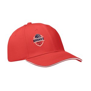 6 Panel baseball cap 260 gr/m — BUFFALO
