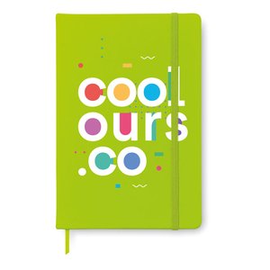 A6 notebook 96 lined sheets — NOTELUX