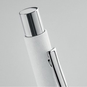 Recycled paper push ball pen — OLYMPIA