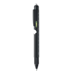 Spirit level pen with ruler — RETOOL - Back View