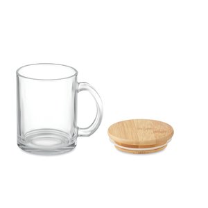 Recycled glass mug 300 ml — CELESTIAL - Back View