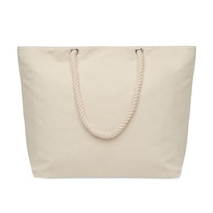 Beach cooler bag in cotton