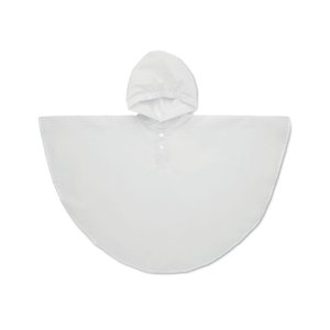 PEVA kid rain coat with hood
