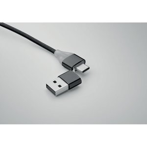 4 in 1 charging cable type C — BLUE