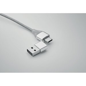 4 in 1 charging cable type C — BLUE