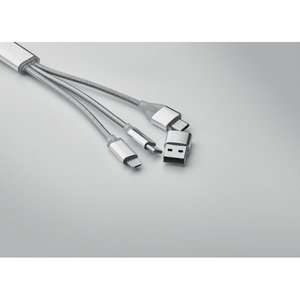 4 in 1 charging cable type C — BLUE