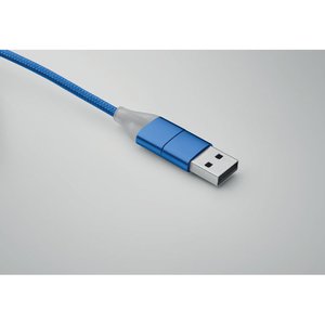 4 in 1 charging cable type C — BLUE