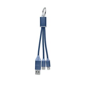 4 in 1 charging cable type C — BLUE