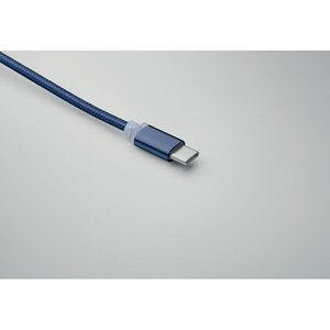 4 in 1 charging cable type C — BLUE
