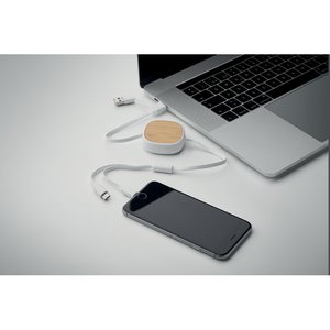 Retractable charging USB cable