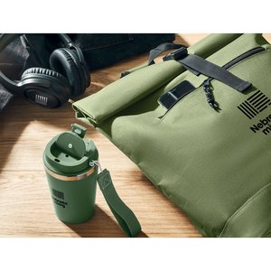 600Dpolyester rolltop backpack — IREA