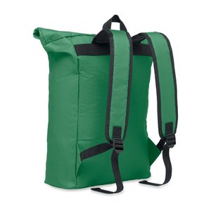 600Dpolyester rolltop backpack — IREA - Back View