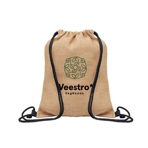Jute drawstring bag — FUKURO