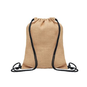 Jute drawstring bag — FUKURO