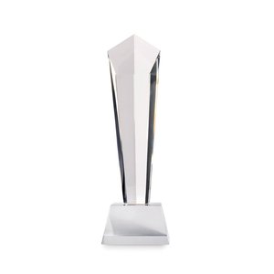 Crystal award in a gift box