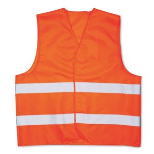 Knitted material waistcoat — VISICOAT