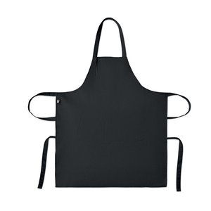 Organic cotton apron 240 gr/m² — GAMMA - Back View