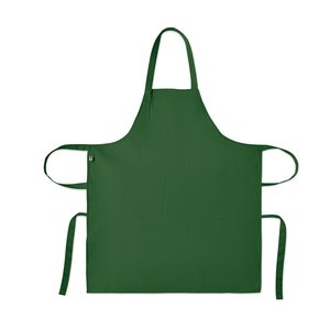 Organic cotton apron 240 gr/m² — GAMMA - Back View