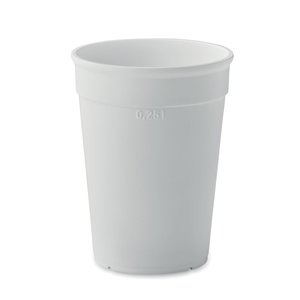 PP cup capacity 250ml — AWAYCUP