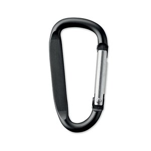 Carabiner clip in aluminium. — GANCHO