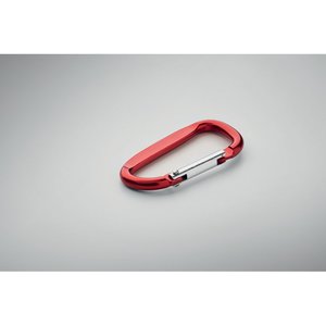 Carabiner clip in aluminium. — GANCHO