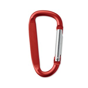 Carabiner clip in aluminium. — GANCHO