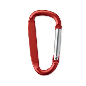 Carabiner clip in aluminium. — GANCHO