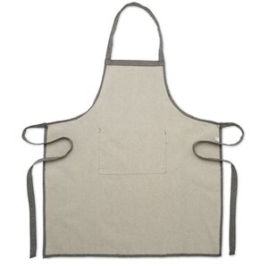 Recycled cotton Kitchen apron — CUINA - Back View