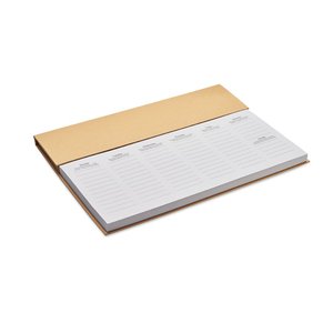 Weekly desktop planner