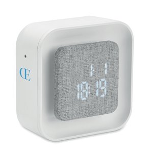 Recycled ABS/PET alarm clock