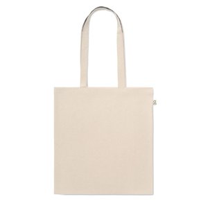Recycled cotton shopping bag — VIVEKA - Back View