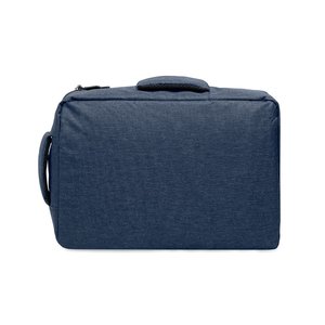 Slim 15 inch laptop backpack — LAUGAR - Back View