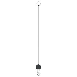Retractable badge holder set — PULRIC - Back View